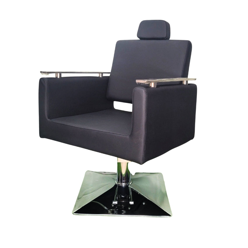 Casa Reclining Cutting Chair Black (Model CS1015)