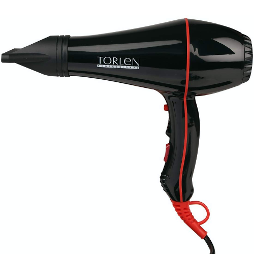 Torlen Professional 179 Hot And Cold Blow Hair Dryer 2000 Watts Ceramic  Hair Drying Machine For Men and Women Black Color