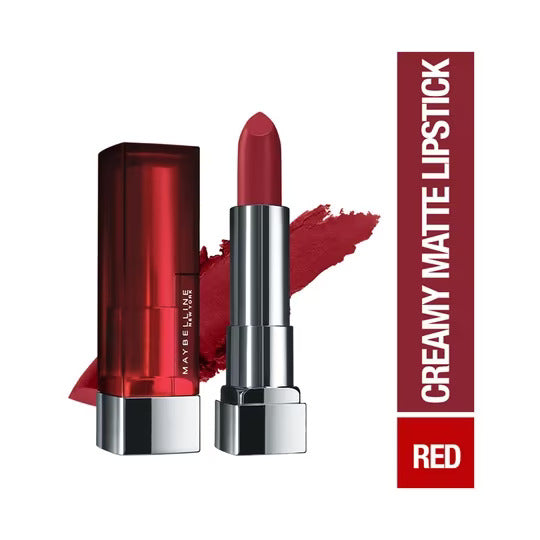 Maybelline New York Color Sensational Creamy Matte Lipstick Collection Shade(500-817)