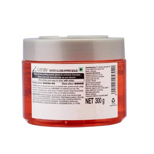 Gatsby Water Gloss | Long Lasting Hold Holding Level 7 - 300gm