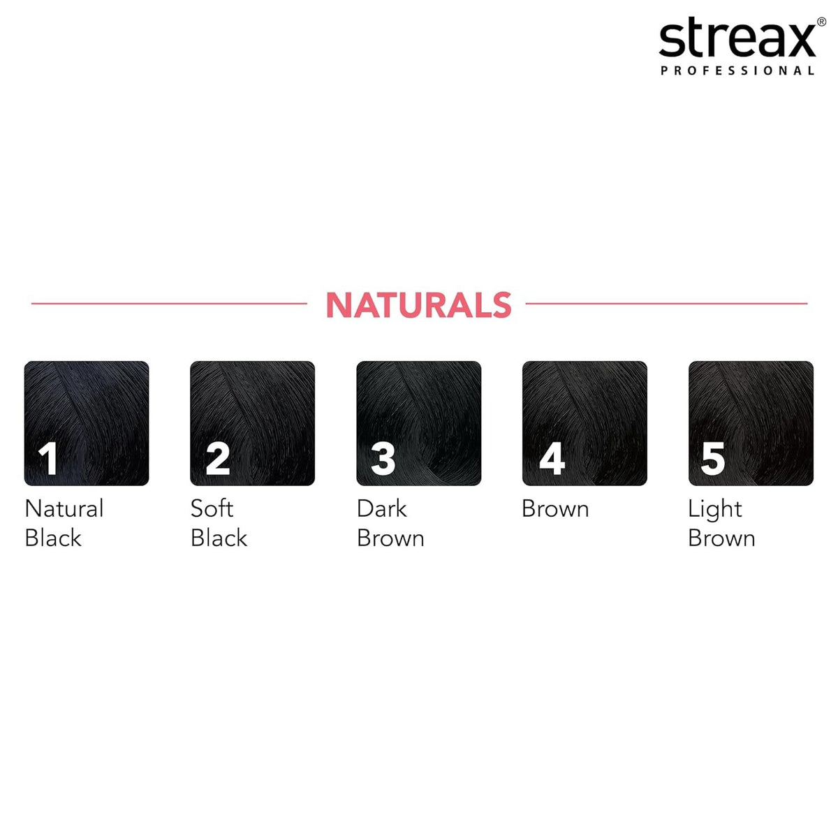 Streax Professional Argan Secrets Permanent Hair Colourant Cream - Natural Black 1 (Enriched with Argan Oil) 60 gm