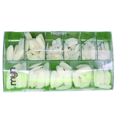 MYN White Fake Nails