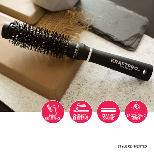 KRAFTPRO 19mm Ceramic Round Brush – Beauty Planet
