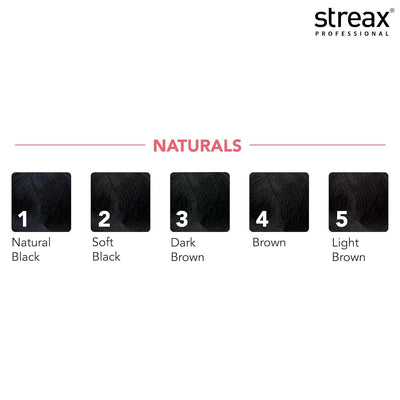 Streax Professional Argan Secrets Permanent Hair Colourant Cream - Light Brown 5 (Enriched with Argan Oil) For All hair types ; 90 gm