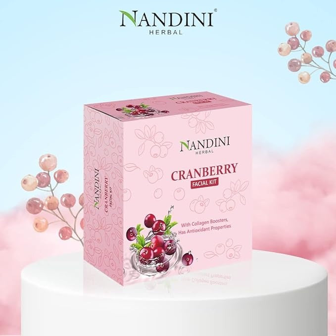 Buy Nandi Herbal Cranberry Facial Kit - – Beauty Planet