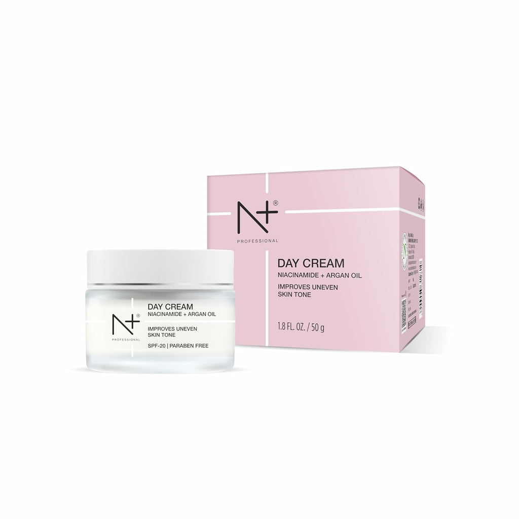 Buy N+ Professional Day Cream - Niacamide + Argan Oil SPF 20 - 50G