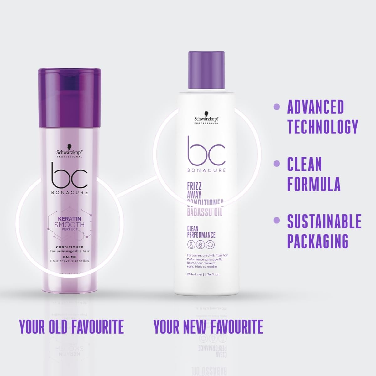 Schwarzkopf Professional Bonacure Frizz Away Conditioner with Babassu Oil  200ML