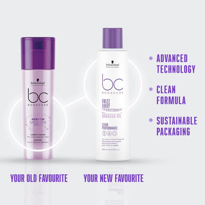 Schwarzkopf Professional Bonacure Frizz Away Conditioner with Babassu Oil  200ML