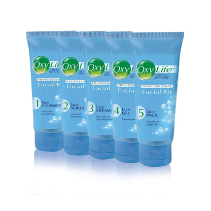 Oxylife Salon Professional Proyouth Pure Oxygen Facial Kit - 285g | With Oxysphere Technology | Revitalises & Hydrates Skin | Advanced Anti-Ageing Formaula | For All Skin Types | Professional Spa Like Experience