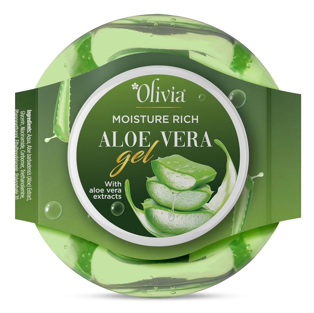 Buy Olivia Moisture Rich Aloe Vera Gel Aloe Vera Extracts | 140g