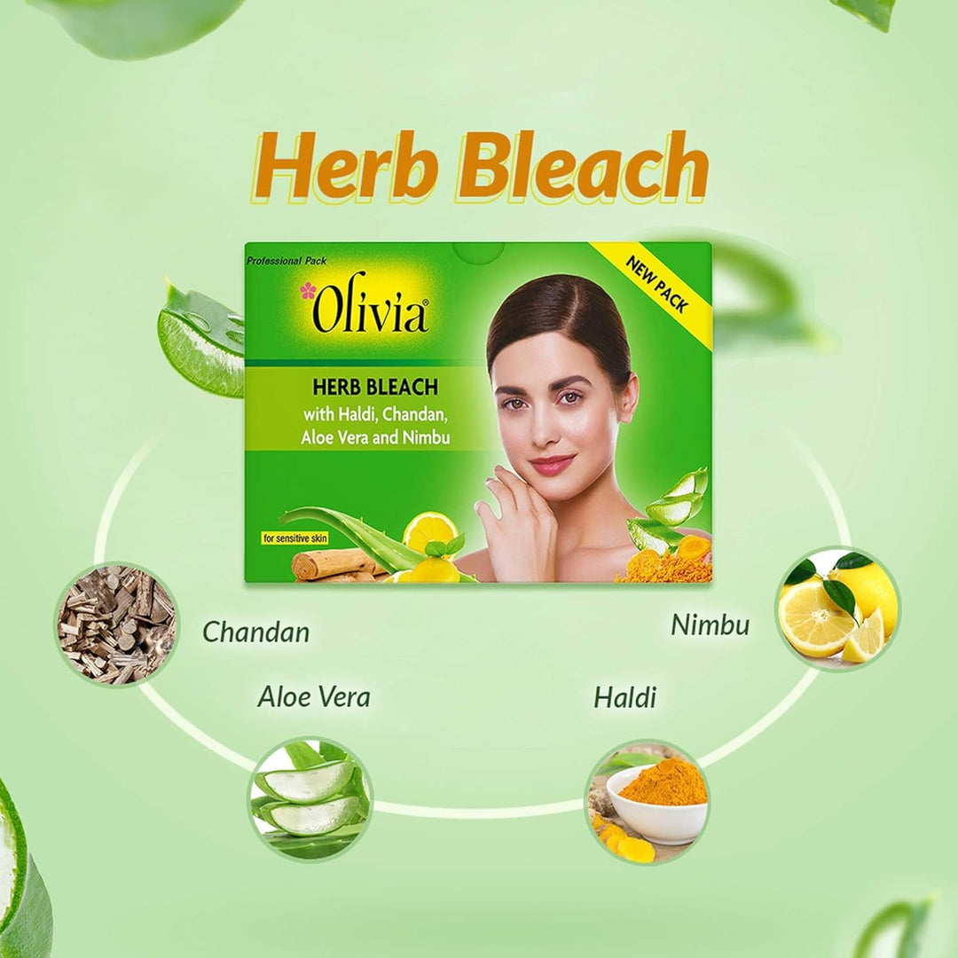 Buy Olivia Professional Herb Bleach for Sensitive Sk