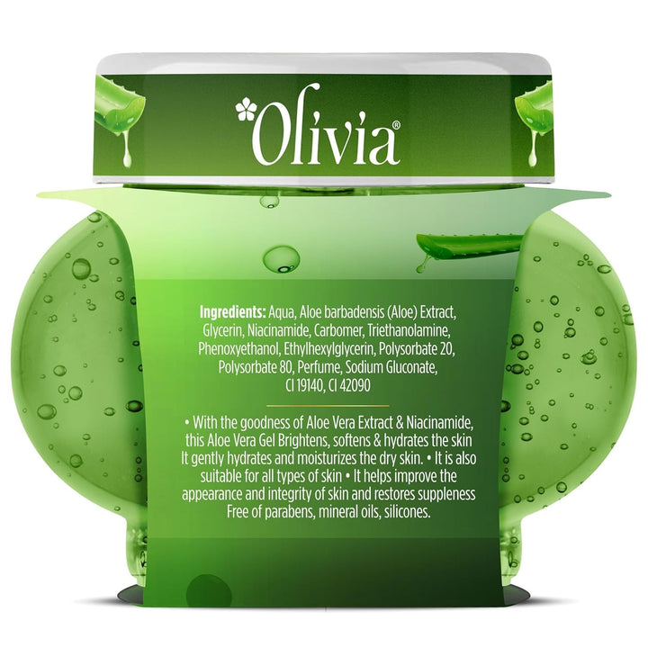 Buy Olivia Moisture Rich Aloe Vera Gel Aloe Vera Extracts | 140g