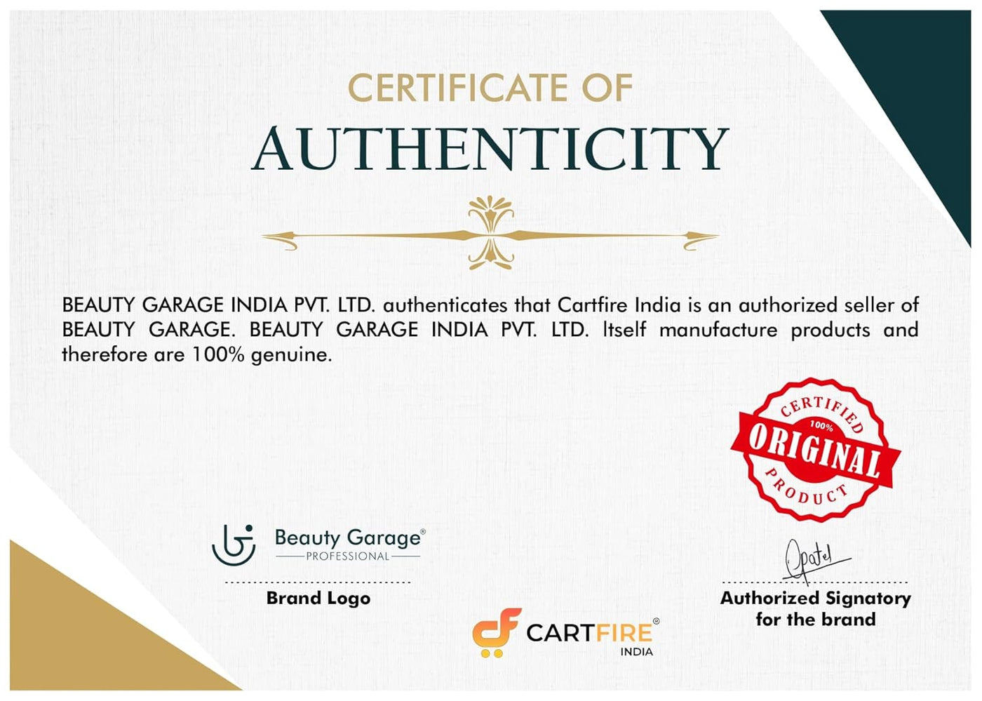 Beauty Garage 3X Gold Label Limited Edition Keratin Treatment – 500ml (For Professional Use)