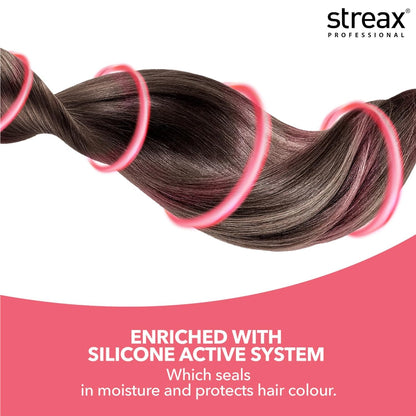 Streax Professional Argan Secrets Permanent Hair Colourant Cream - Extra Light Blonde Soft Matte 11.07 (Enriched with Argan Oil) For All hair types, 60 gm