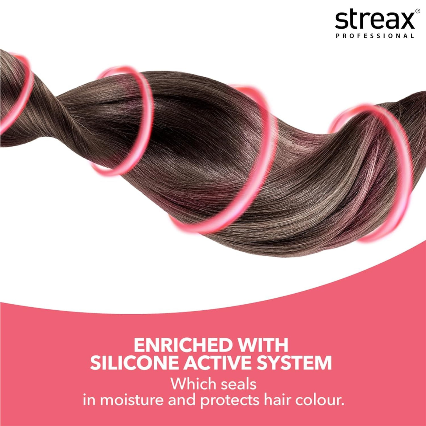 Streax Professional Argan Secrets Hair Colourant Cream - Mahogany Ash Brown 4.15 (60gm)