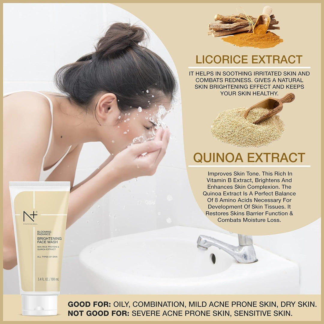 Buy N Plus Professional Bloomg Rance Brighteng Face Wash - 100ml