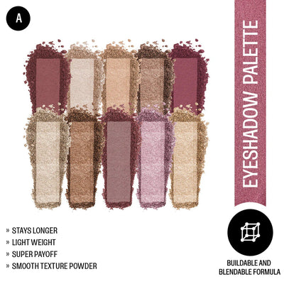 Insight Eyeshadow Palette - A-B