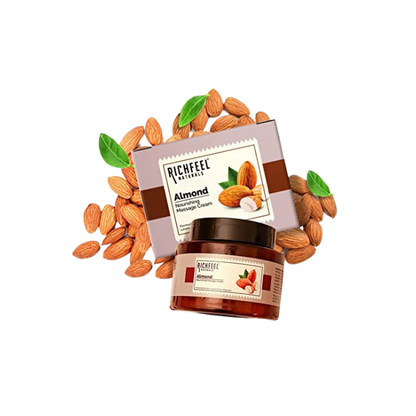 Richfeel Naturals Almond Nourishing Massage Cream