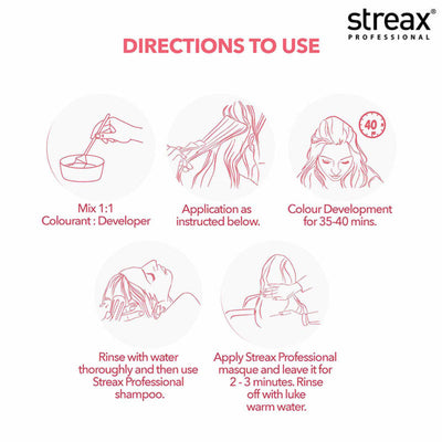 Streax Professional Argan Secrets Hair Colourant Cream - Light Ash Brown 5.1