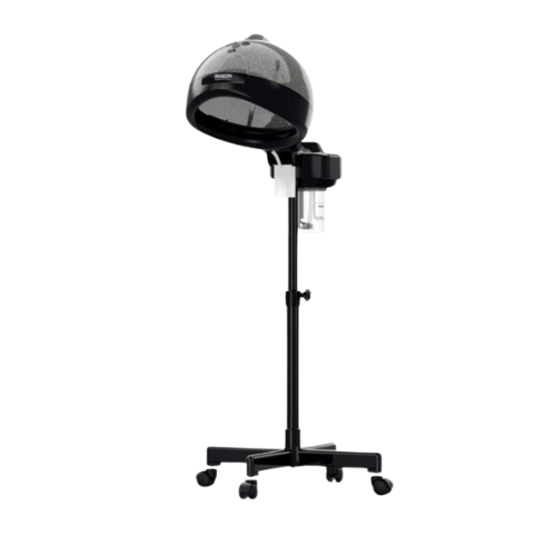 Casa 8010 Black Head Steamer for Professional Hair Care and Styling