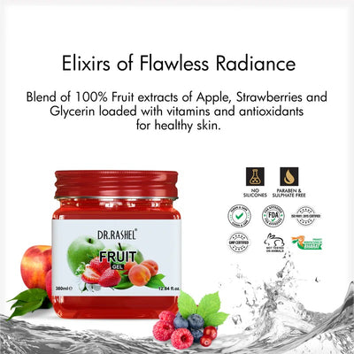 DR.RASHEL Fruit Gel for Brighter and Smoother Skin - 380 ml