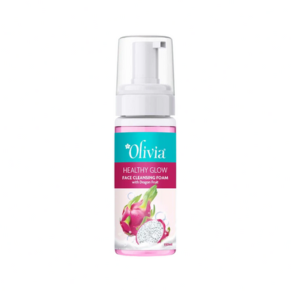 Olivia Healthy Glow Face Cleansing Foam with Dragon Fruit
