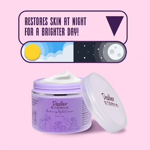 Buy Dazller Eterna Nurturg Night Cream (100 g) – Beauty Planet