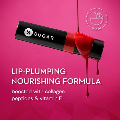 SUGAR Partner In Shine Transferproof Lip Gloss Collection (Ruby Rioja, Crimson Cognac, Mulberry Merlot, Sepia Shiraz, Burnt Brunello)