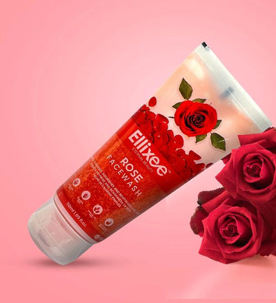 Ellixee Prevents Dryness & Pimple Rose Face Wash
