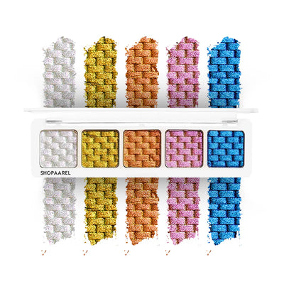 Shopaarel Sparkle 5 Color Eyeshadow Palette - Infinity