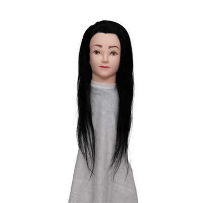 Tweex 301 0% Training Head with Hair - Professional Mannequin for Hairstyling and Cosmetology