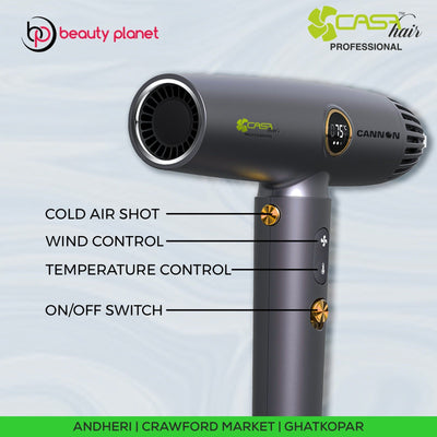Cannon hair Dryer by Casa Hair