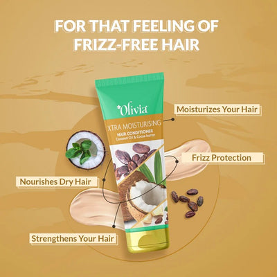 Xtra Moisturizing Hair Conditioner | Coconut Oil & Cocoa Butter