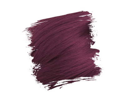 Crazy Color Semi Permanent Hair Color Cream - 50 Aubergine (100ml)