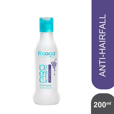 Raaga Professional Pro Botanix Anti-Hair Fall Shampoo with Rosemary Oil | Strengthens Hair & Reduces Breakage | For Men & Women