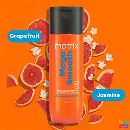 Matrix Opti.Care Professional Shampoo for Frizzy Hair with Shea Butter, Upto 4 Days Frizz Control