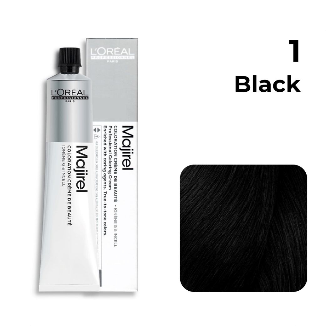 L'oreal Professionnel Paris Majirel 1 - (Black)