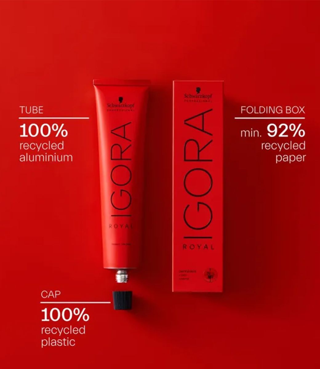 Schwarzkopf Professional Igora Royal Permanent Color Creme (7-4 Medium Blonde Beige)