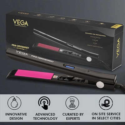 Vega Professional Pro Cera Smart Hair Straightener VPMHS-06