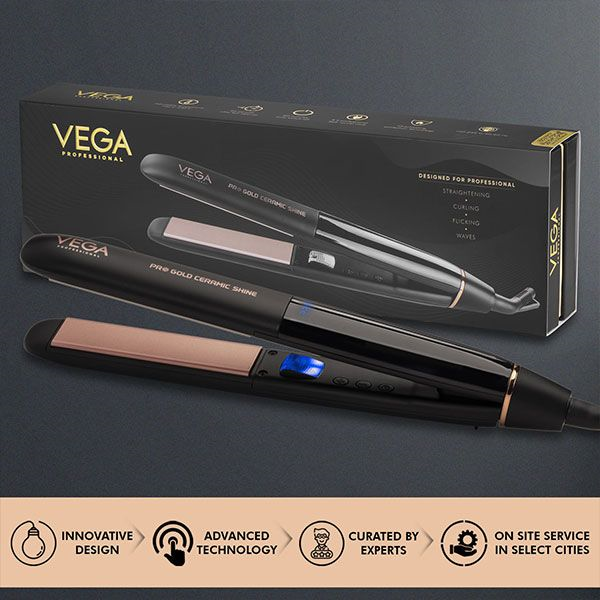 Vega professional hair straightener online